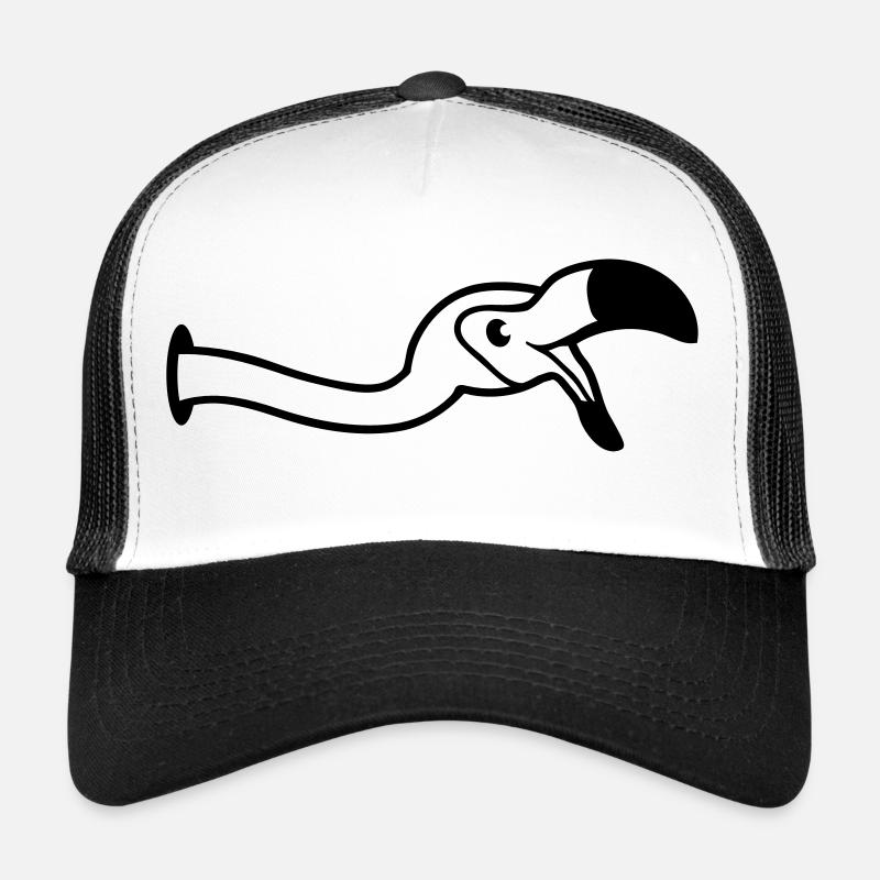 trou mur rire bouche sur nourriture boisson s'incliner Casquette trucker 