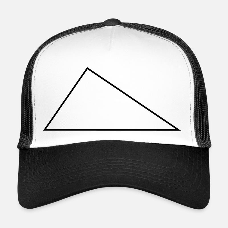 Rechtwinkliges Dreieck // Rahmen // Drei Ecken Trucker Cap