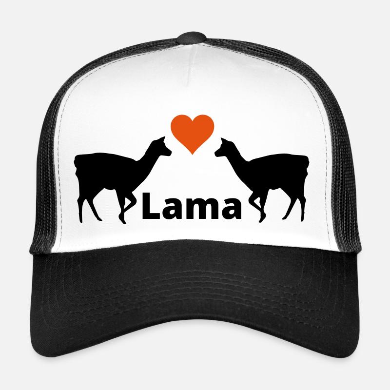 Lama Duo - Heart & Lama Trucker Cap