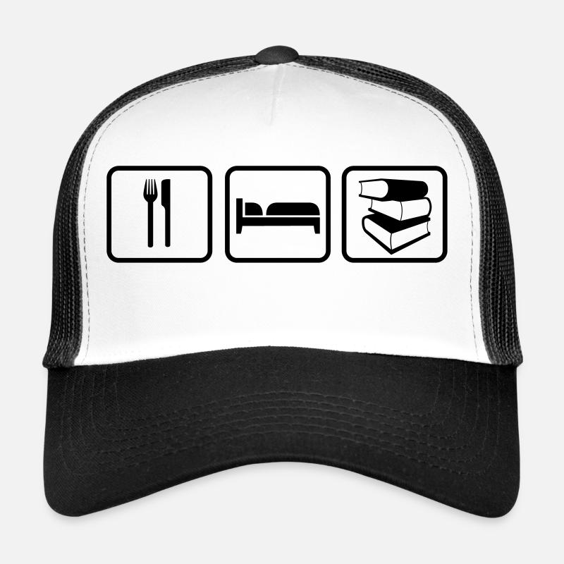Eat Sleep Read Trucker Cap