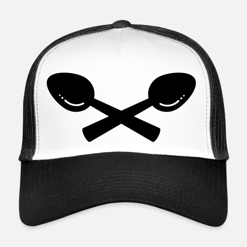 crossed spoons / gekreuzte Löffel (1c) Trucker Cap