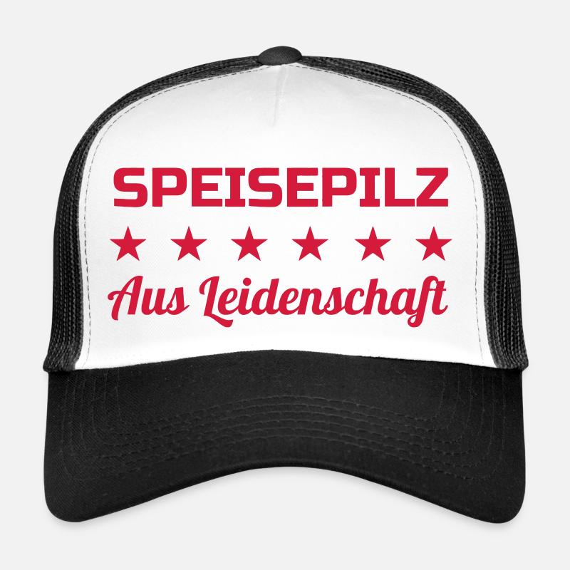 Mushroom / Champignon / Pilz / Picking Trucker Cap