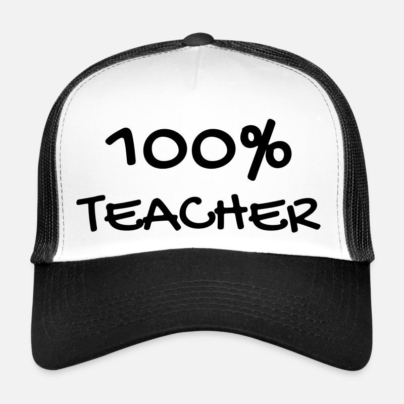 School Teacher Schule Lehrerin Ecole Prof Lehrer Trucker Cap