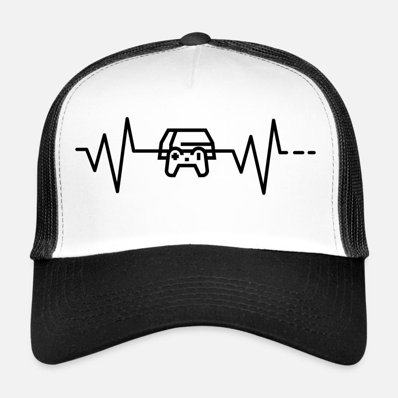 Console de jeu Heartbeat PS 4 Casquette trucker 