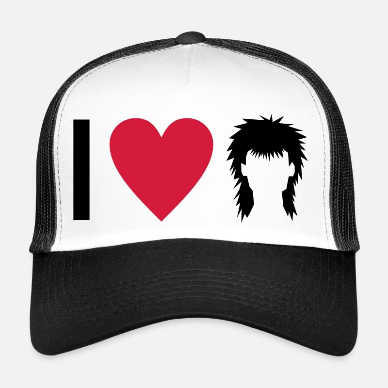 Mulet - Casquette trucker  - blanc/noir