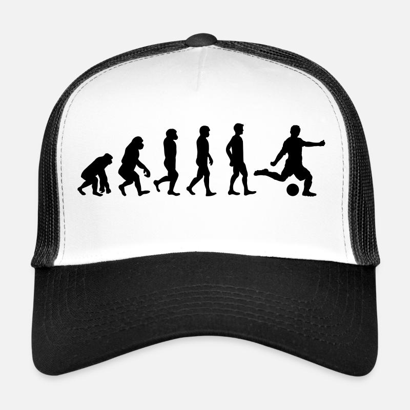 évolution du football Casquette trucker 