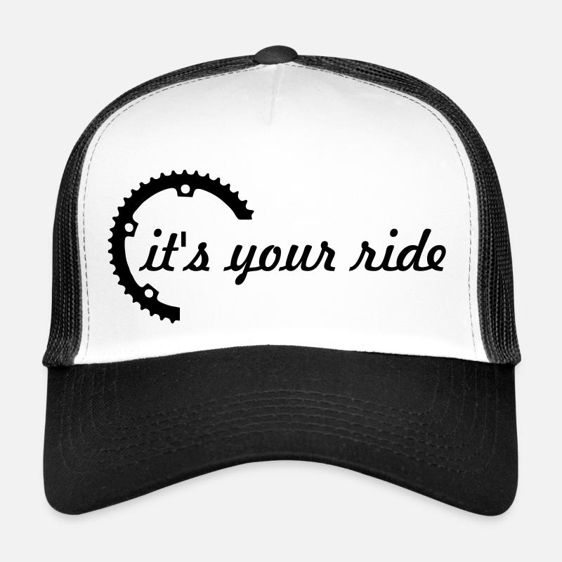 it's your ride - Trucker Cap - Weiß/Schwarz