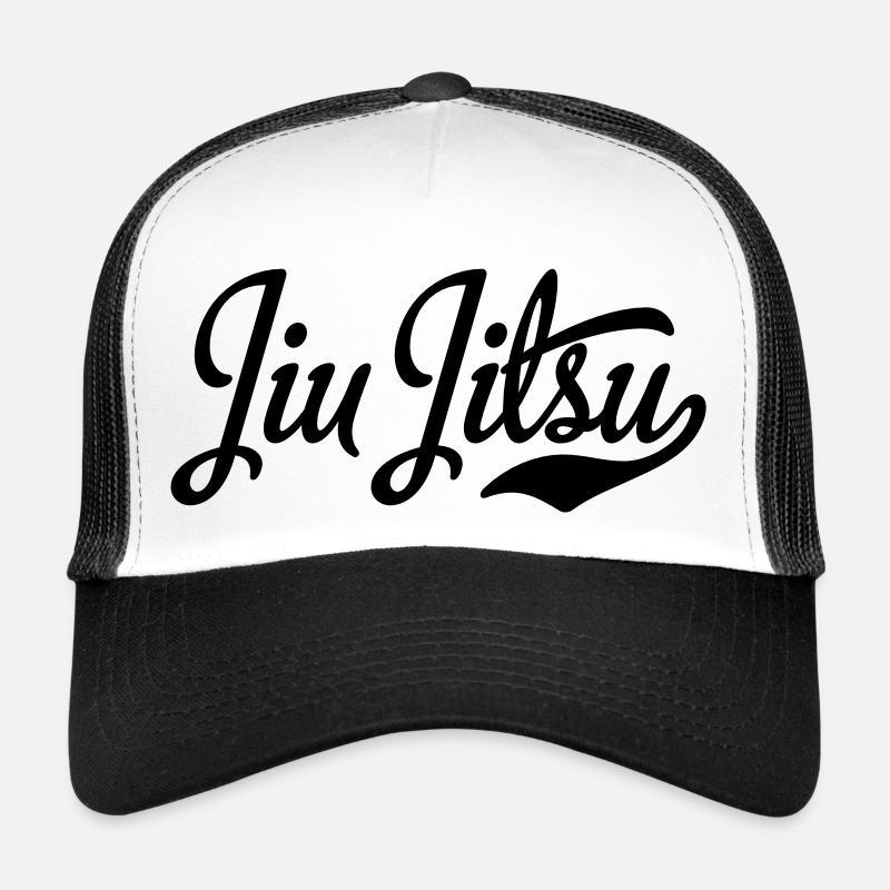 Jiu Jitsu - Trucker Cap - Weiß/Schwarz