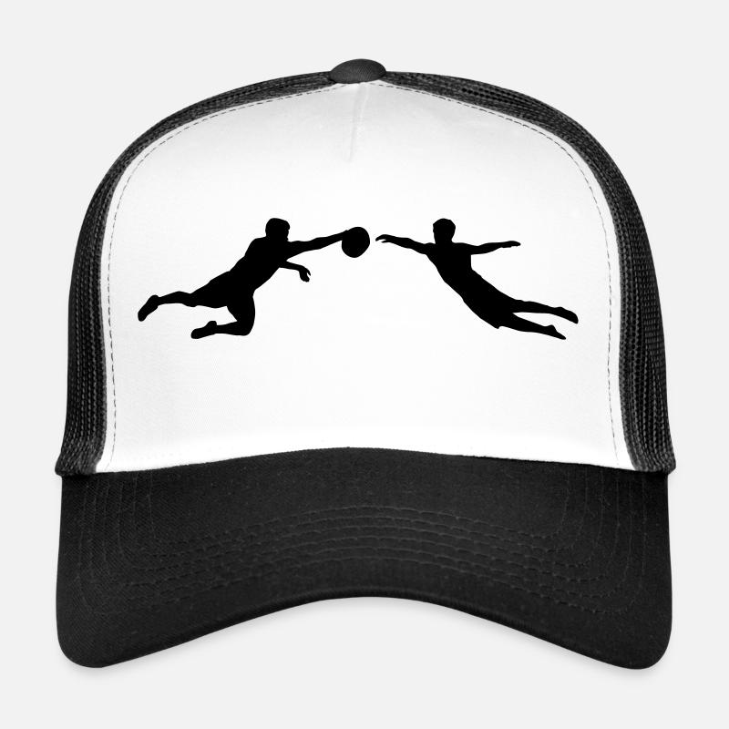 Ultimate Frisbee men - Trucker Cap - Weiß/Schwarz