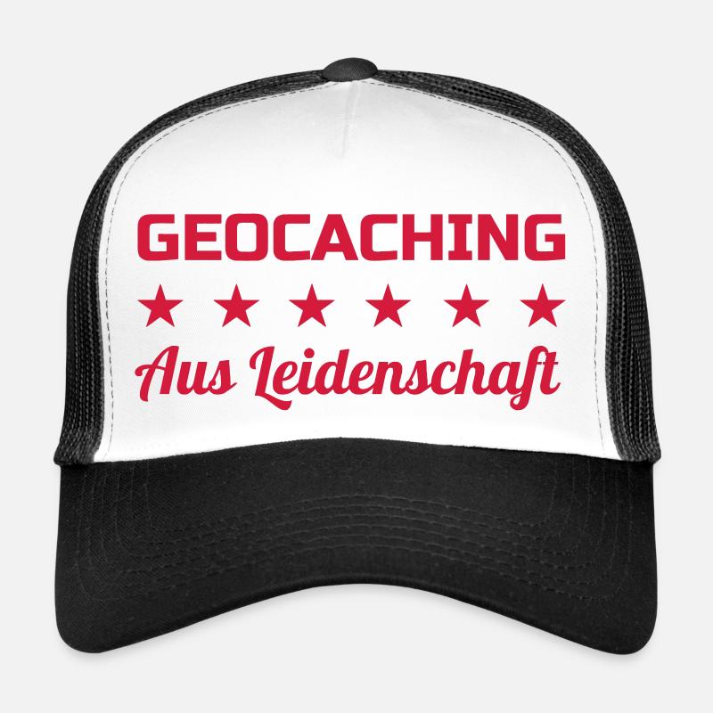 Geocaching / Geocacher / Compass / GPS Trucker Cap