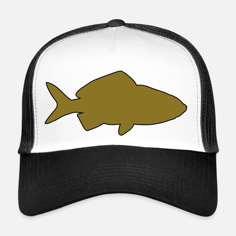 Poisson rouge Casquette trucker 