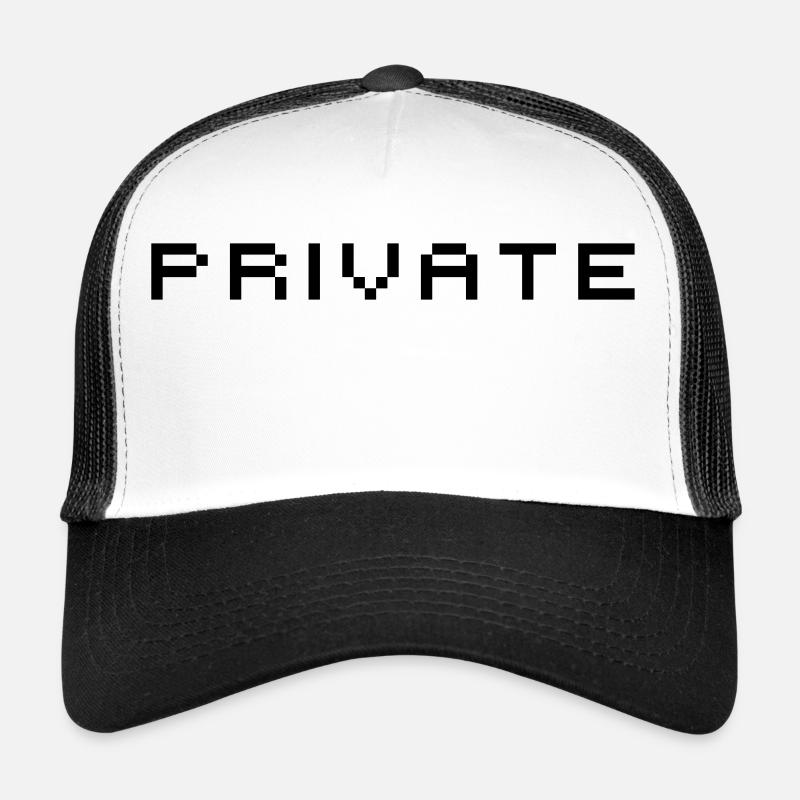 privé Casquette trucker 