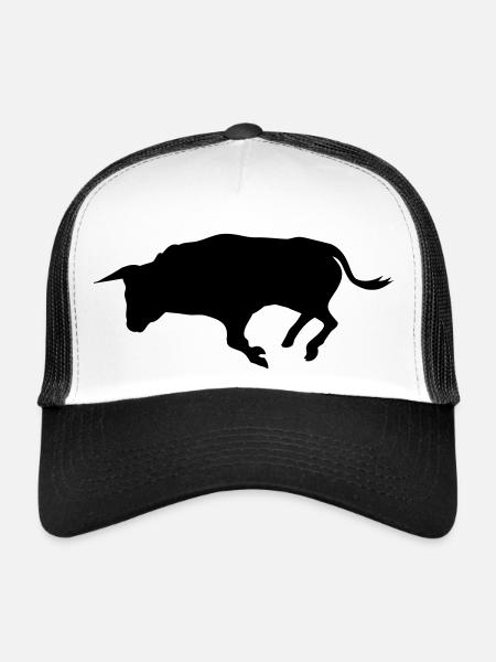 stier - Trucker Cap - white/black - Front