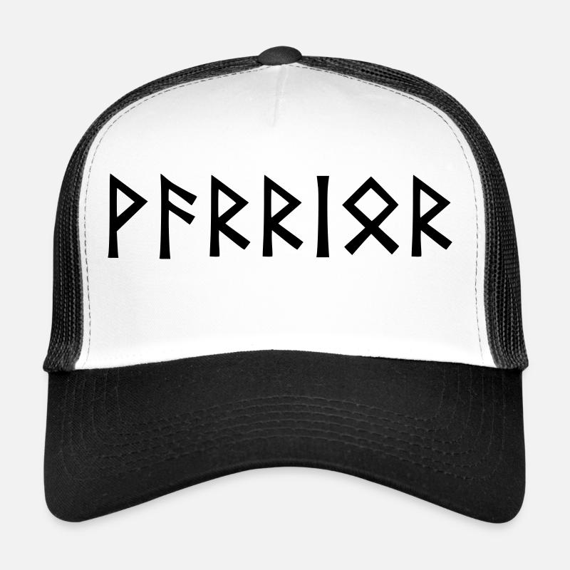 Guerrier - en script runique Casquette trucker 