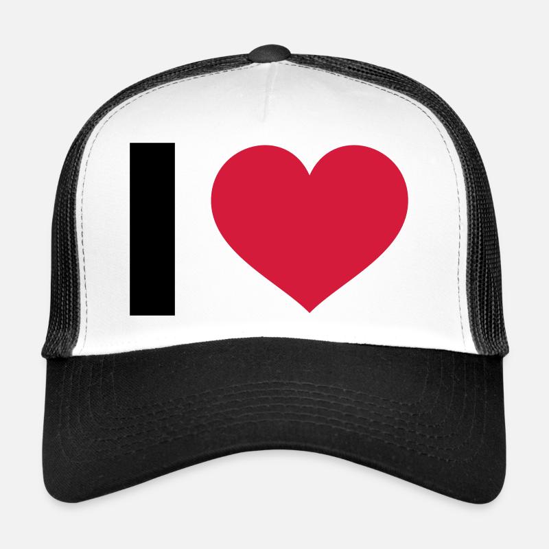 I LOVE Casquette trucker 