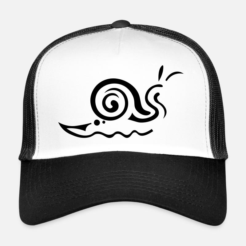 Escargot tattoo Casquette trucker 