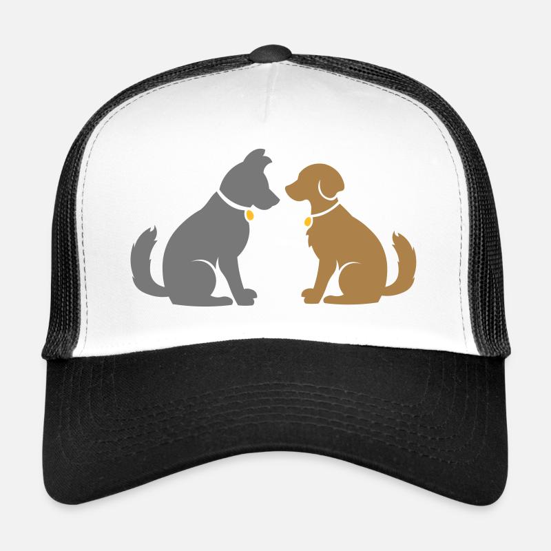 Hundefreunde - Beste Freunde - Geschenkidee Trucker Cap