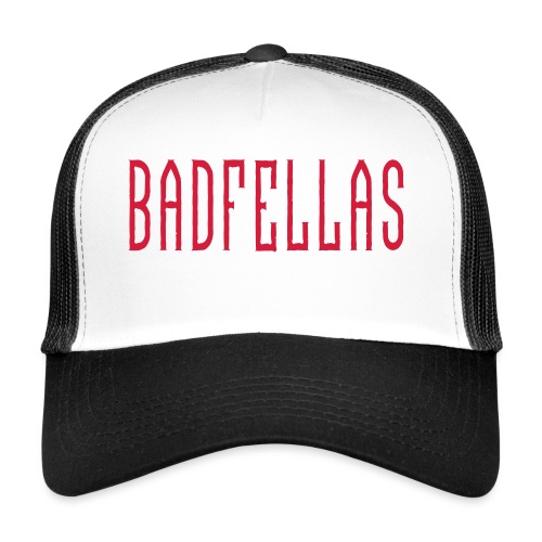 Badfellas logo 2018 - Trucker-lippis