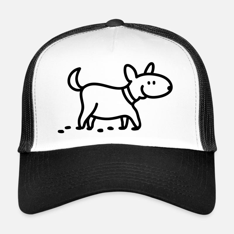 Dog - go for a walk - Line Trucker Cap