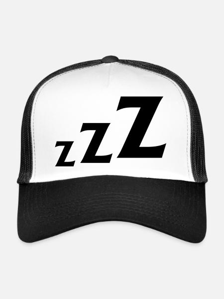zzz - Trucker Cap - white/black - Front