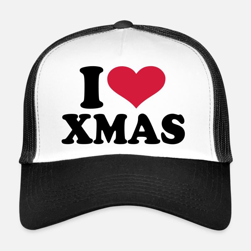 I love xmas christmas Casquette trucker 