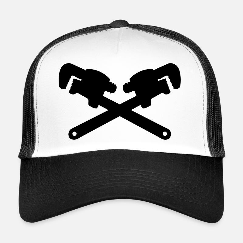 clé à molette outil de mécanicien , plombier Casquette trucker 
