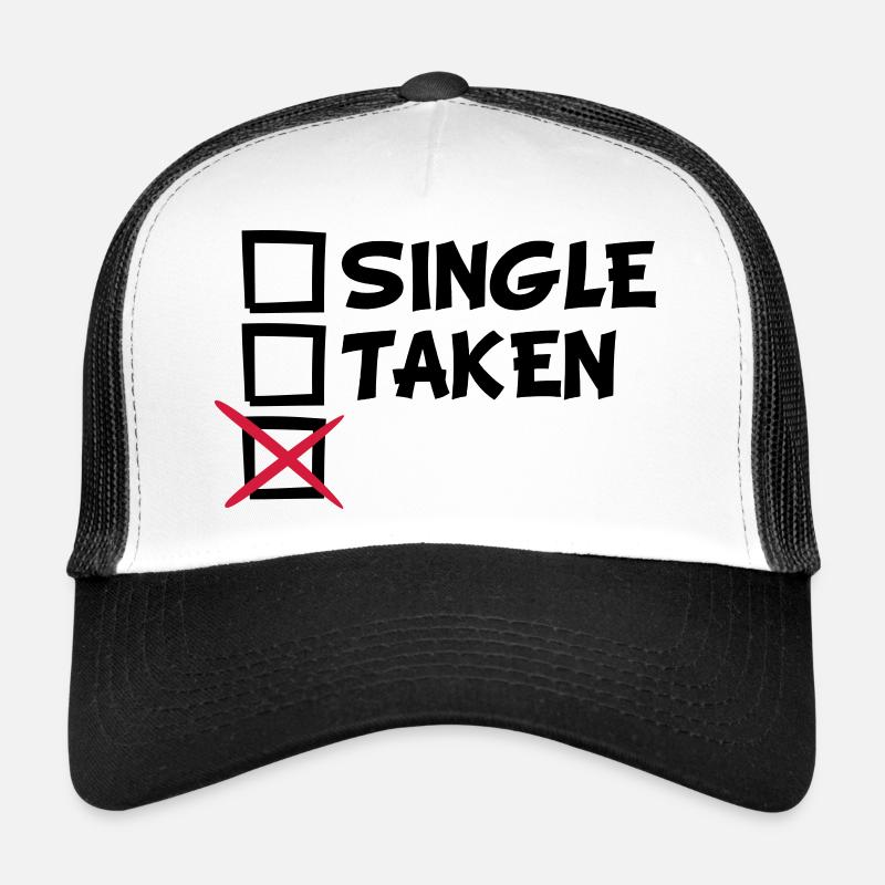 Single taken Tick Tick Tick cross Trucker Cap