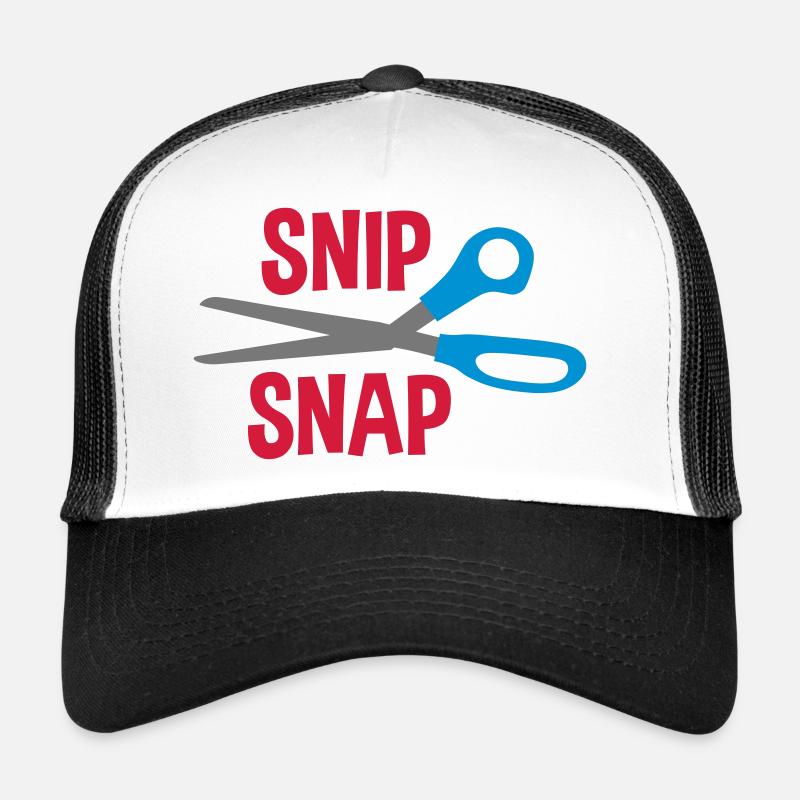 Snip, snap (ciseaux) Casquette trucker 