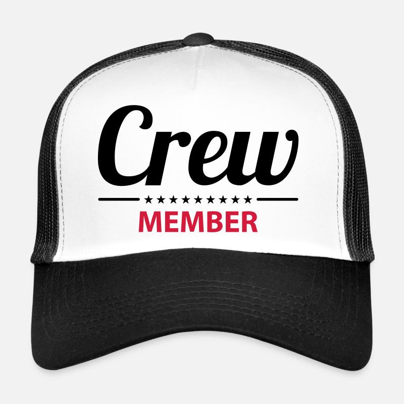 Conception des membres d’équipage 2 Casquette trucker 