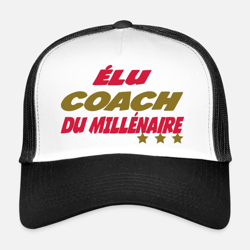 Elu COACH du millénaire Casquette trucker 
