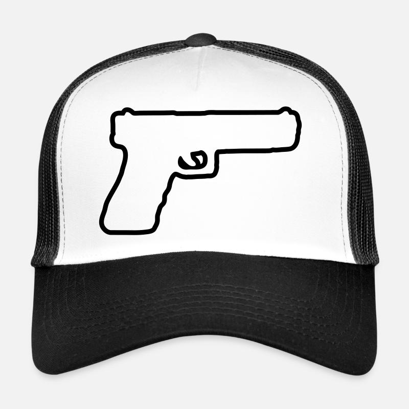Conception du pistolet 01 Casquette trucker 