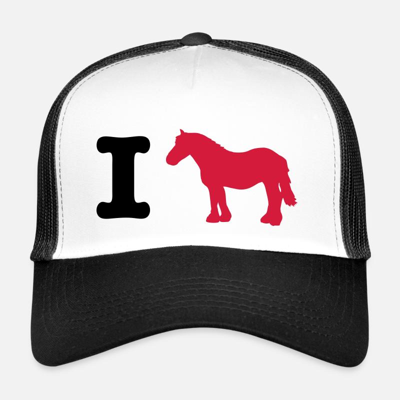Ich liebe Reiten Kaltblut Trucker Cap