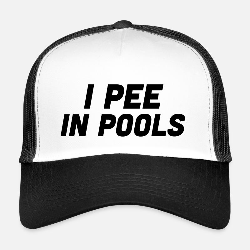 Je fais dans les piscines Casquette trucker 