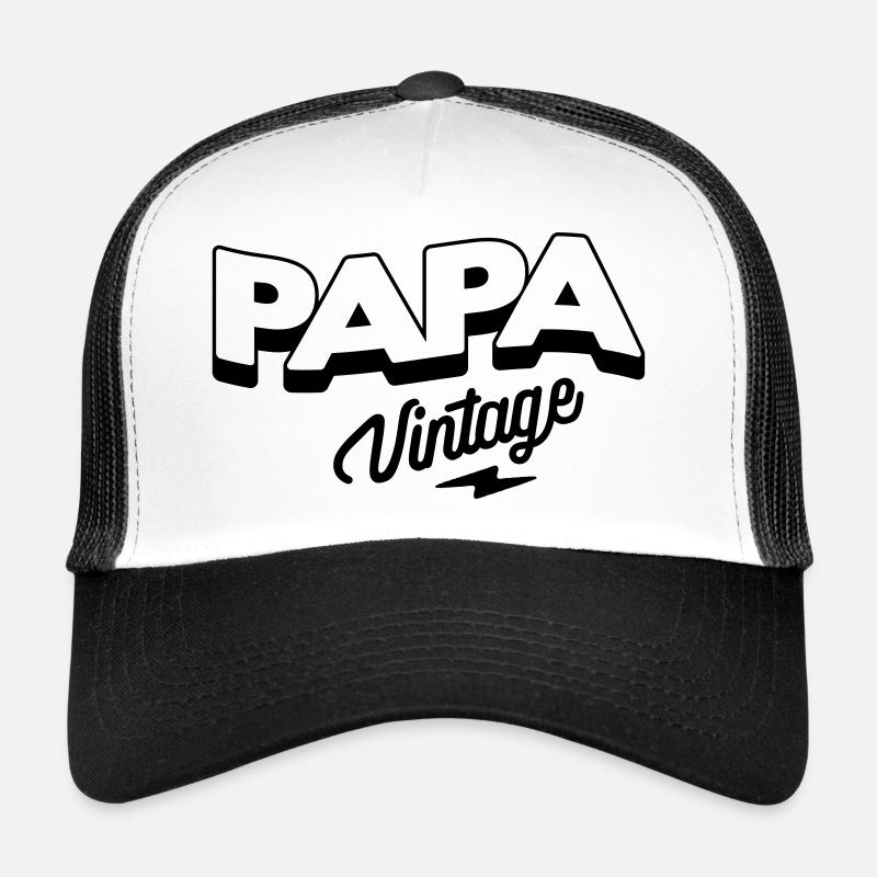 Papa vintage Casquette trucker 