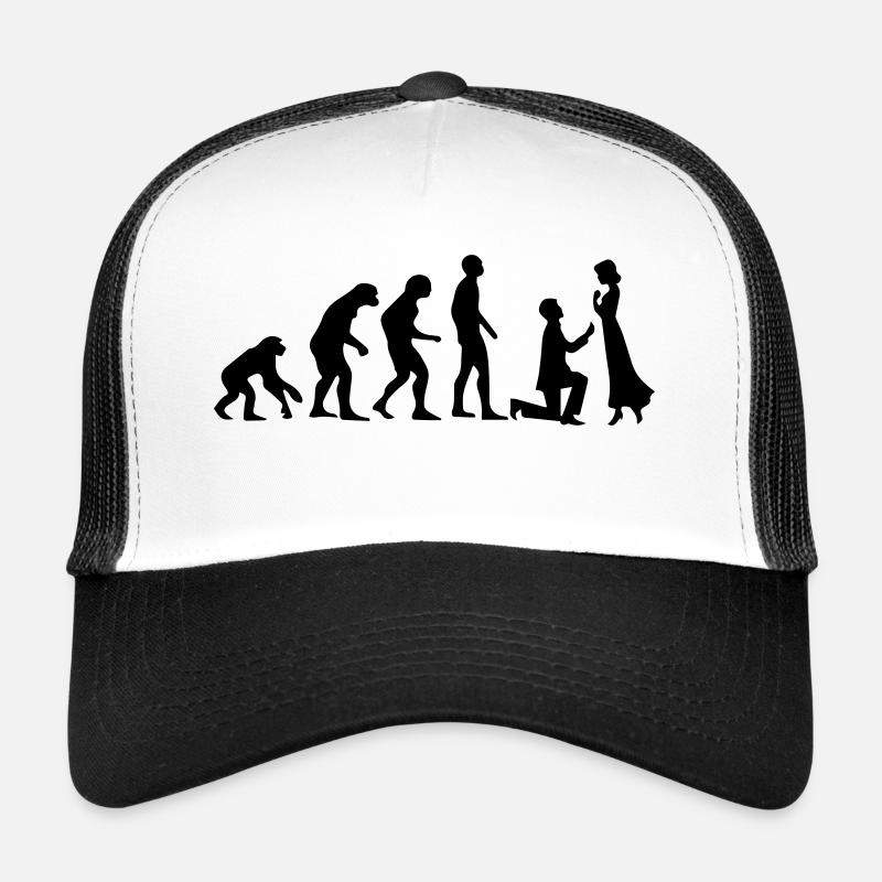 ÉVOLUTION DU MARIAGE ! Casquette trucker 
