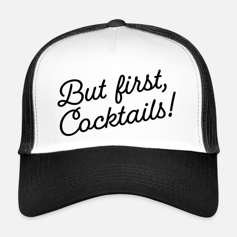 Mais d’abord les cocktails Casquette trucker 