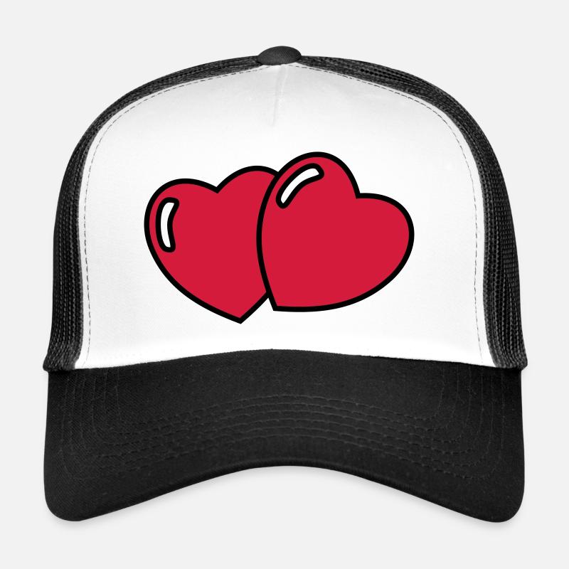 cœur Casquette trucker 