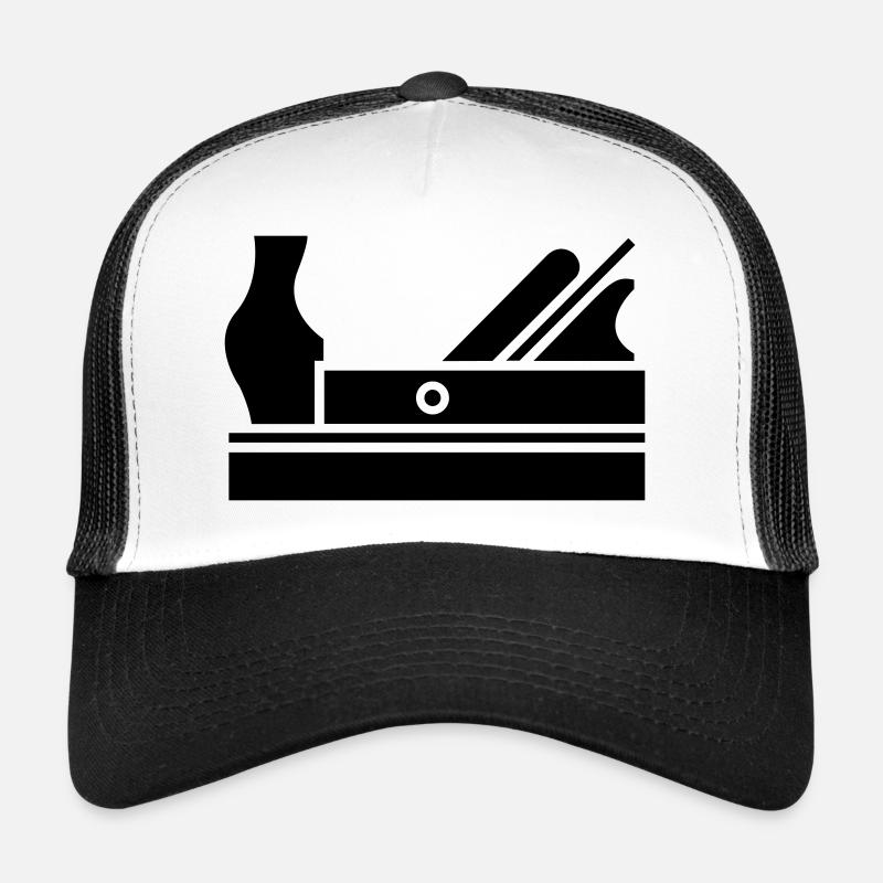Avion - Casquette trucker  - blanc/noir