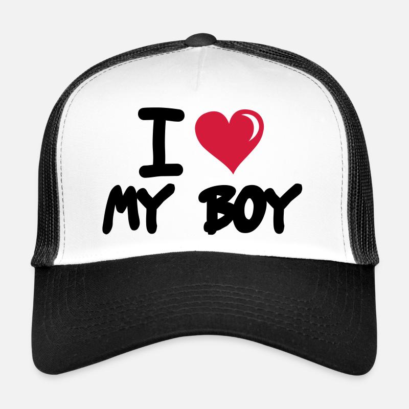 i_love_my_boy Casquette trucker 