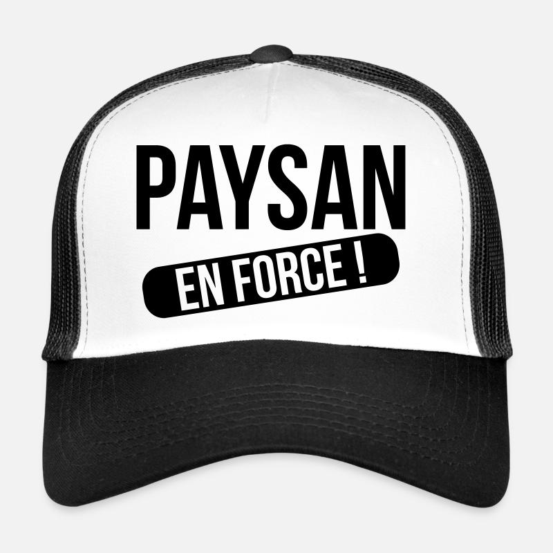 Paysan en force ! Casquette trucker 
