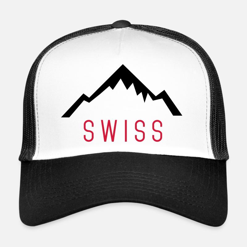 Swiss Alps Trucker Cap