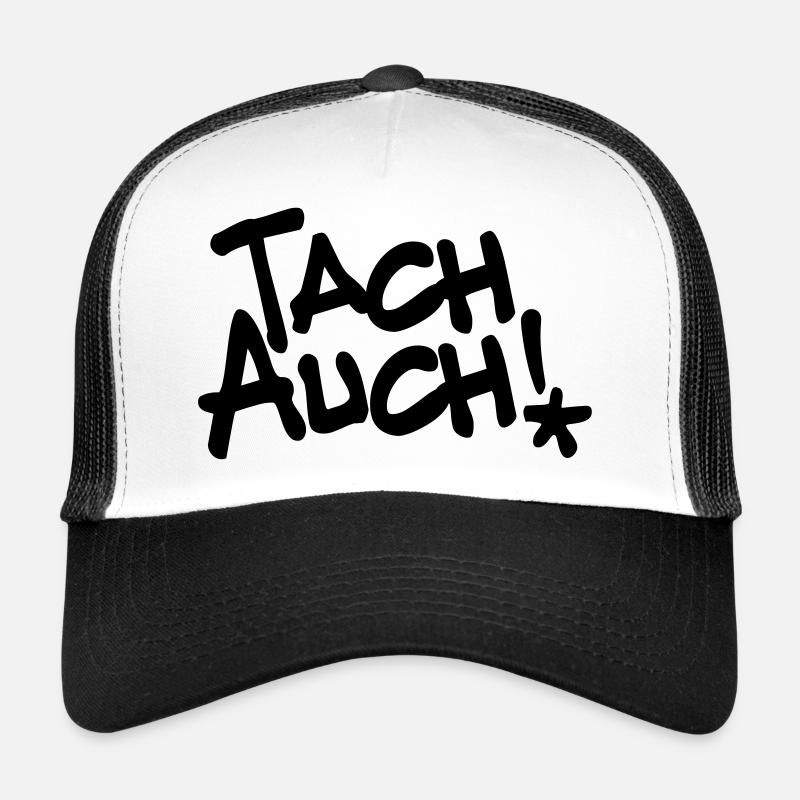 Tach auch, Guten Tag, Farben editierbar Trucker Cap