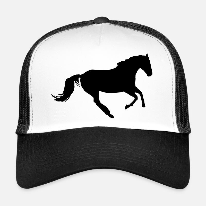 Cheval au galop Casquette trucker 