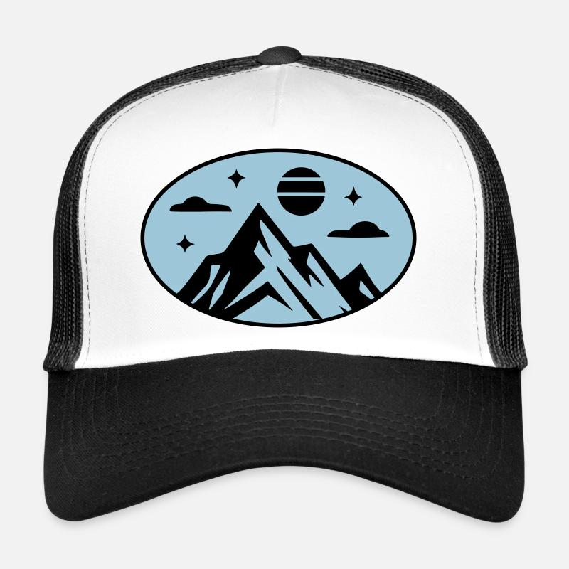 Berge Symbol Trucker Cap