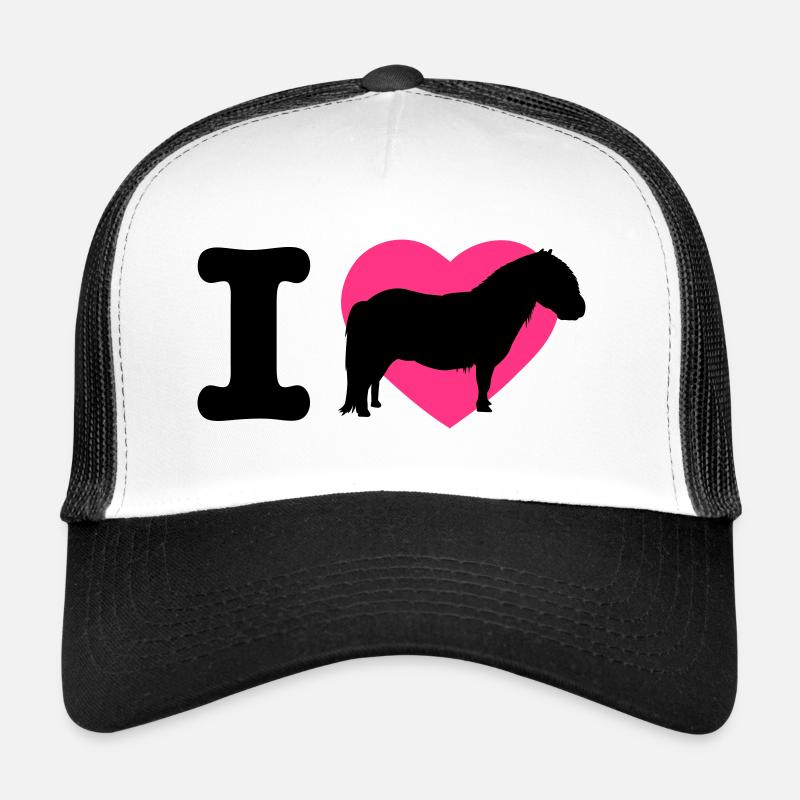 I love Shettys Ponies Trucker Cap