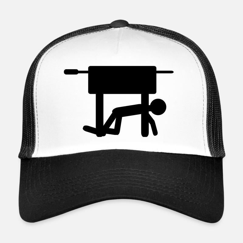 Crawling - Trucker Cap - Weiß/Schwarz