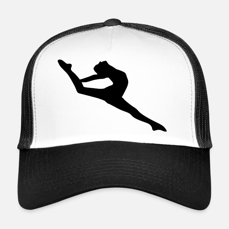 Danseuse de ballet vecteur Silhouette Casquette trucker 