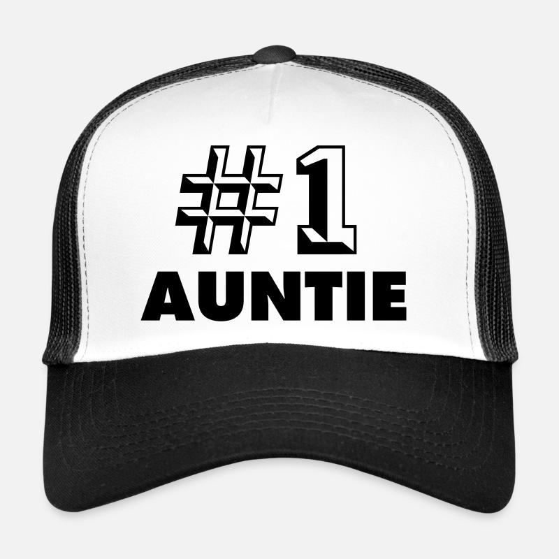 number one auntie Trucker Cap