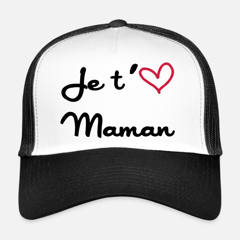 Je t'aime Maman Casquette trucker 