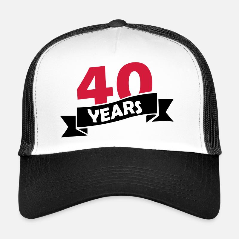40_years Casquette trucker 